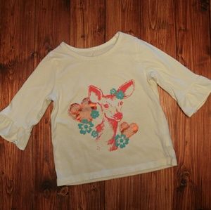 CLOSET CLOSING FRIDAY!! Peanut & Ollie Deer Top 3T